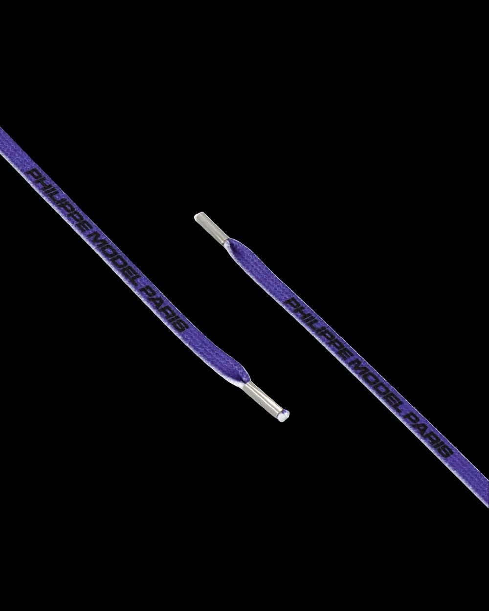 Philippe Model Lacci Da Donna Bianchi E Viola In Cotone