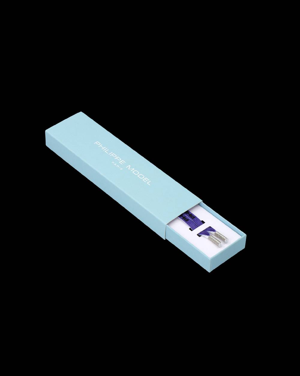 Philippe Model Lacci da Donna Bianchi e Viola in Cotone