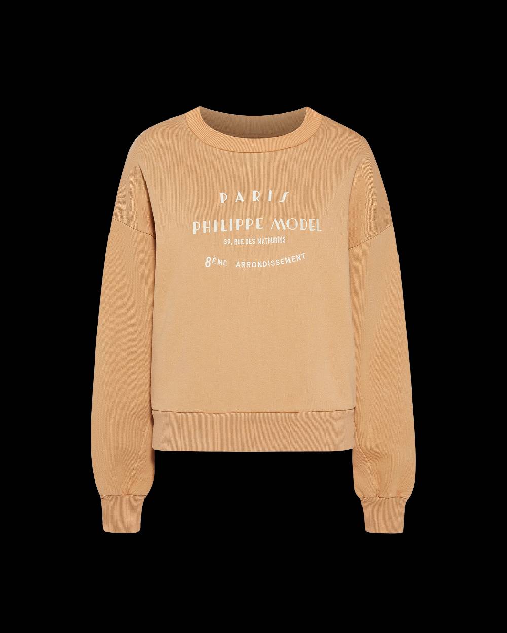 Philippe Model Maglione Girocollo Babette Da Donna Marrone In Jersey