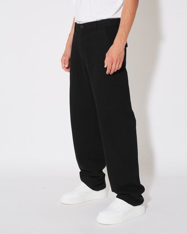 Philippe Model Pantaloni CHARLES Da Uomo Neri In Bull Denim