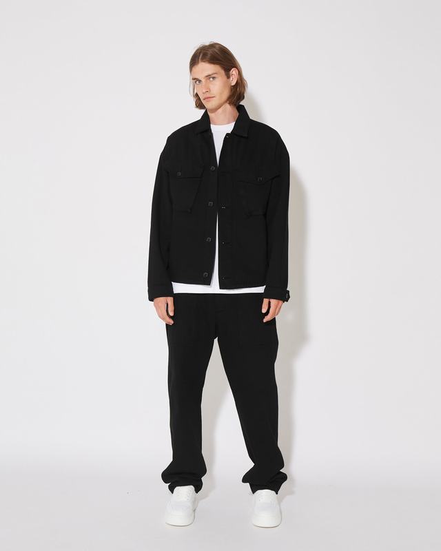 Philippe Model Pantaloni CHARLES Da Uomo Neri In Bull Denim