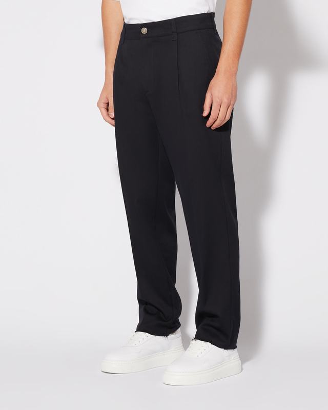 Philippe Model Pantaloni Chino Claude Da Uomo Blu In Lana