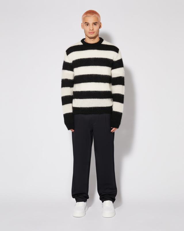 Philippe Model Pantaloni Chino Claude Da Uomo Blu In Lana