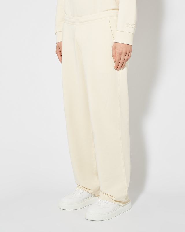 Philippe Model Pantaloni Christophe Da Uomo Beige Ecru In Jersey