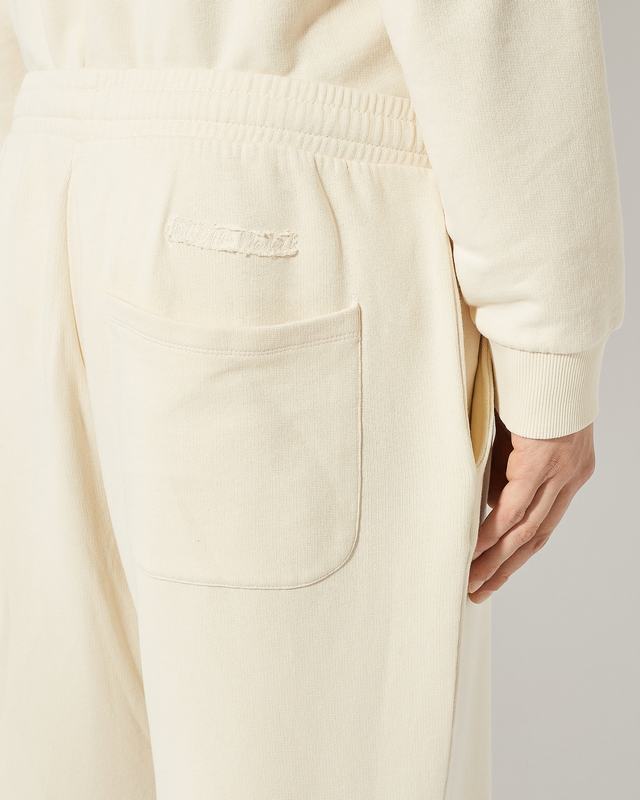 Philippe Model Pantaloni Christophe Da Uomo Beige Ecru In Jersey