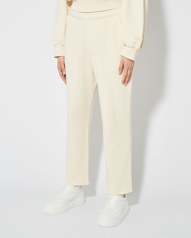 Philippe Model Pantaloni Claire Da Donna Beige Ecru In Jersey