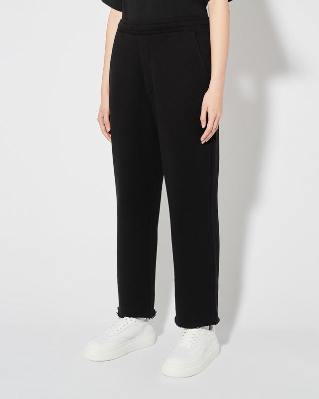 Philippe Model Pantaloni Claire Da Donna Neri In Jersey