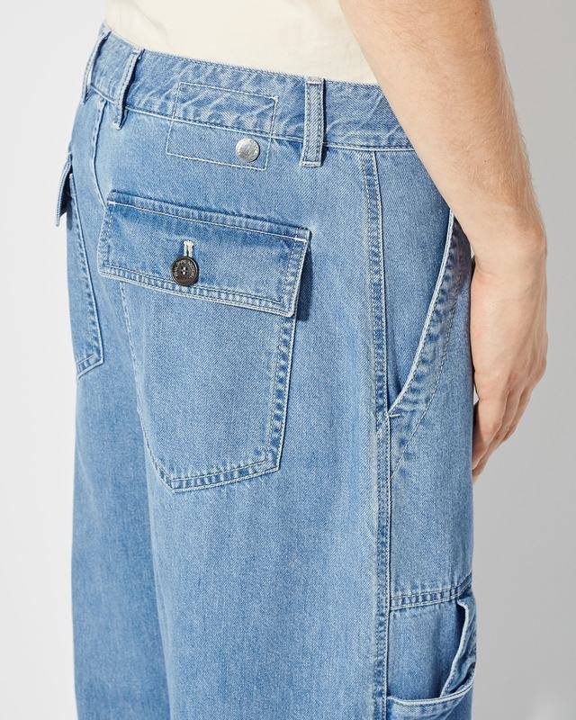 Philippe Model Pantaloni In Denim Charles Da Uomo Azzurri In Denim