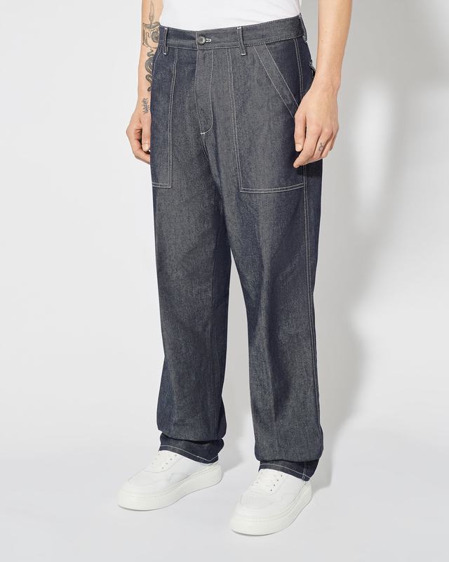 Philippe Model Pantaloni In Denim Charles Da Uomo Blu In Denim