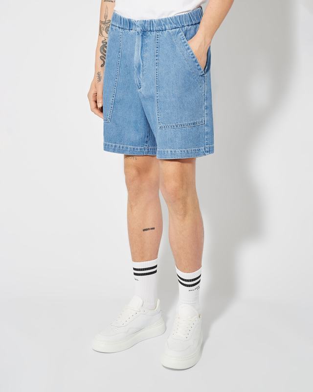 Philippe Model Pantaloni In Denim Gerard Da Uomo Azzurri In Denim