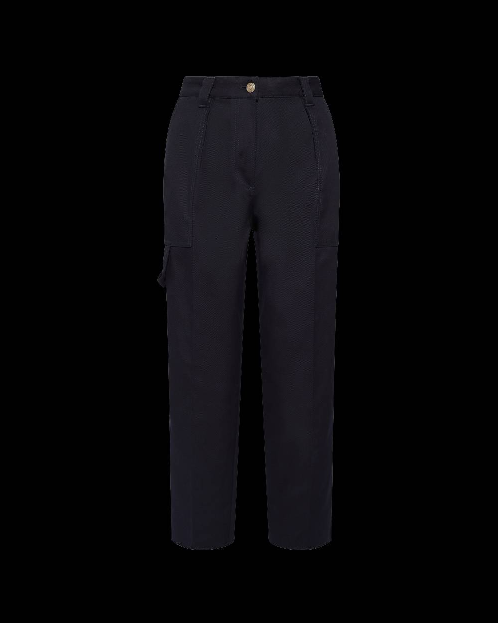 Philippe Model Pantaloni Regular Coline Da Donna Blu In Cotone
