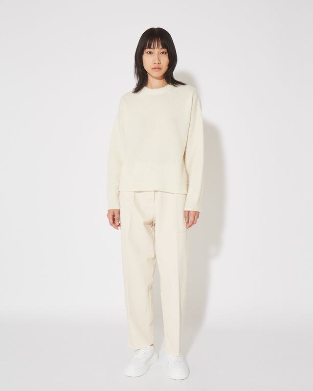 Philippe Model Felpa Renee Da Donna Crema In Lana