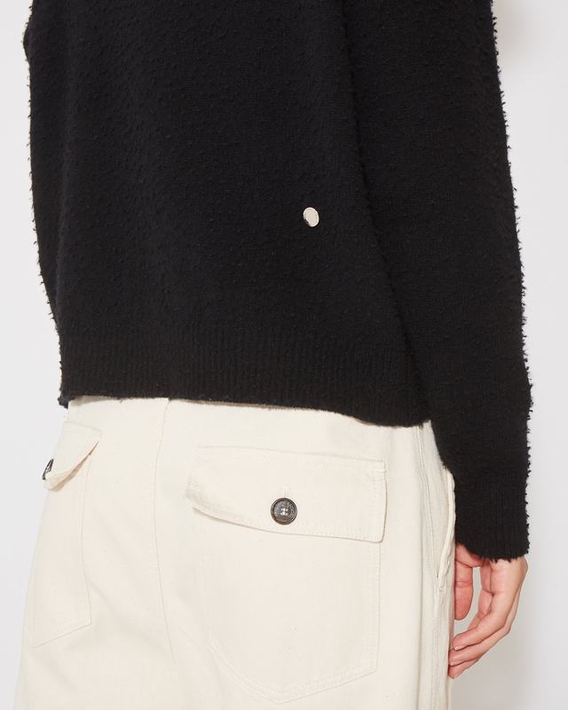 Philippe Model Felpa Renee Da Donna Nera In Lana