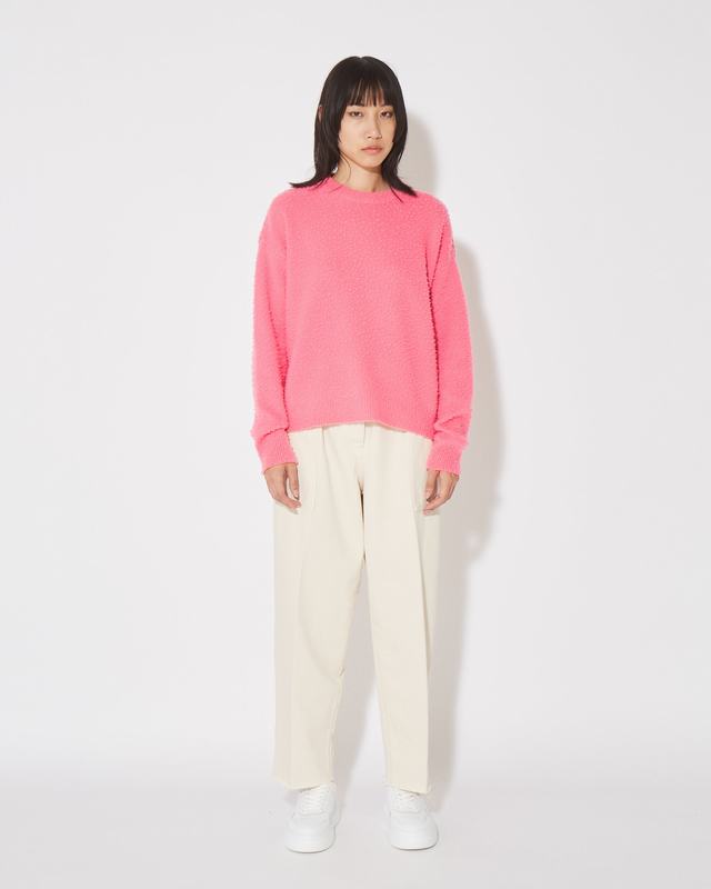 Philippe Model Felpa Renee Da Donna Rosa In Lana