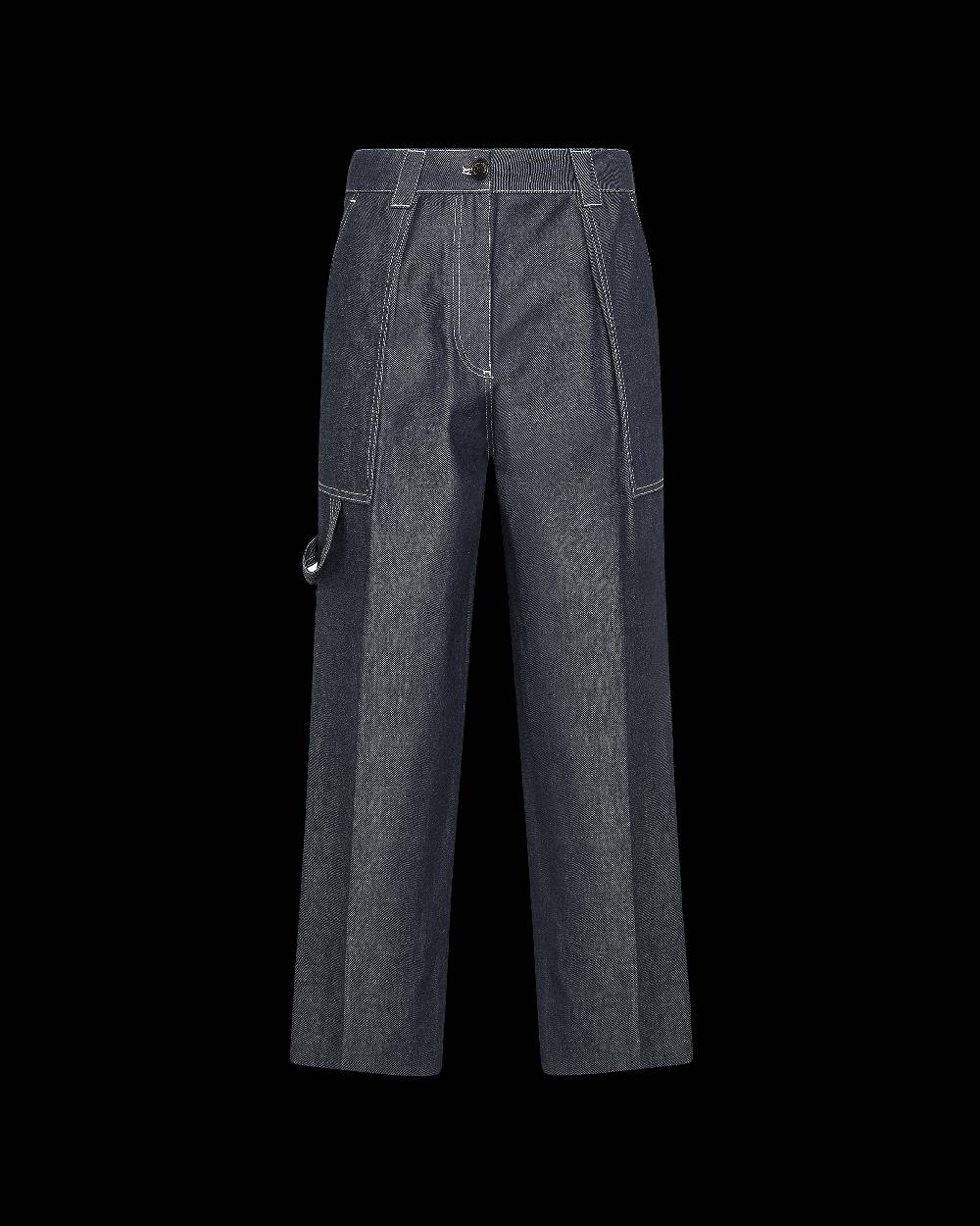 Philippe Model Jeans Coline Da Donna Blu In Denim