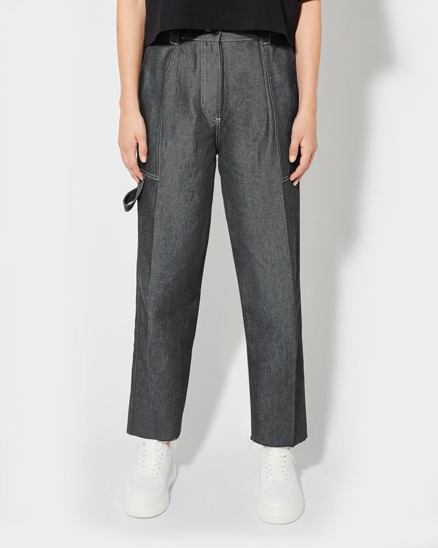 Philippe Model Jeans Coline da Donna Blu in Denim