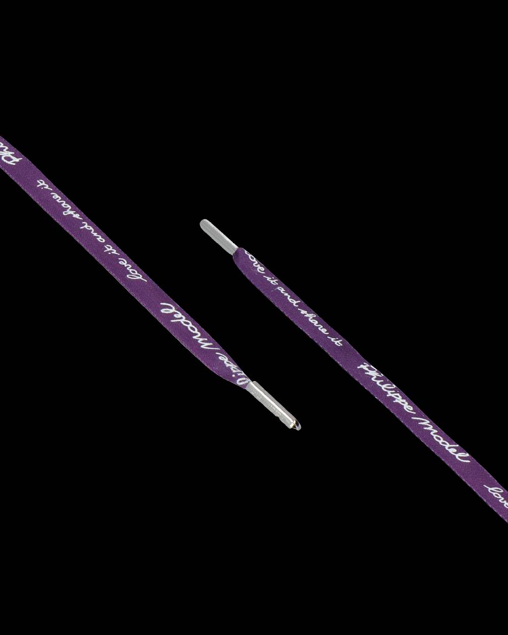 Philippe Model Lacci da Donna Viola in Velluto