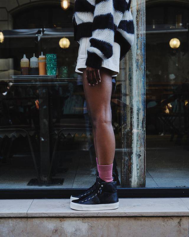 Philippe Model Sneaker Alte Prsx Haute Donna - Nero