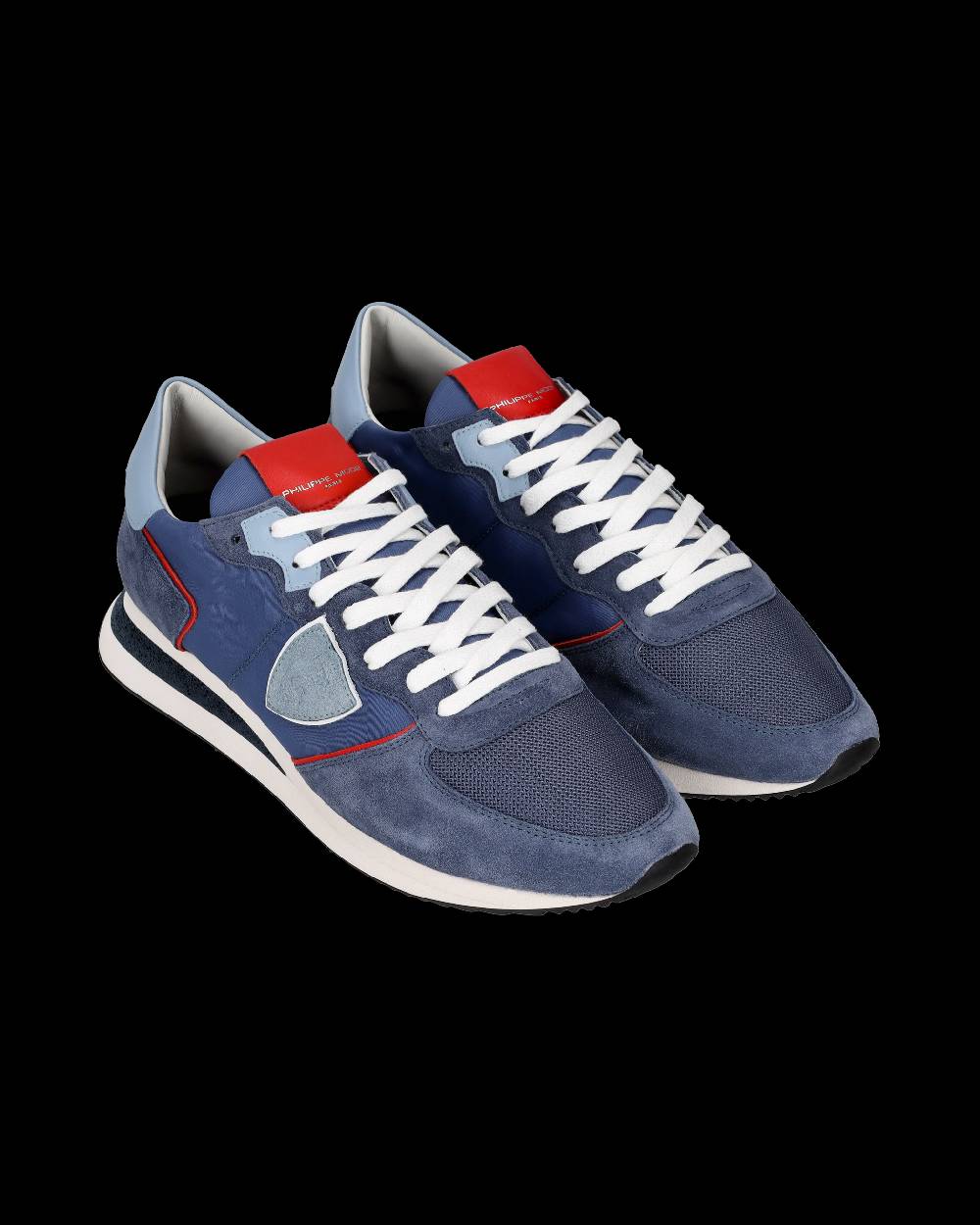 Philippe Model Sneaker bassa Trpx uomo - blu e rosso