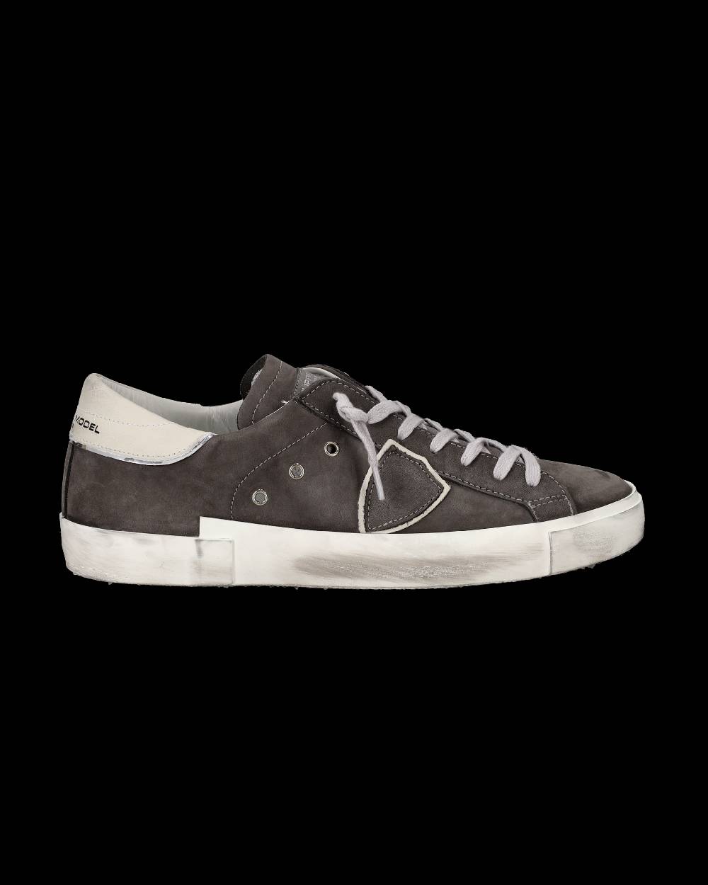 Philippe Model Sneaker Basse Paris Uomo - Antracite