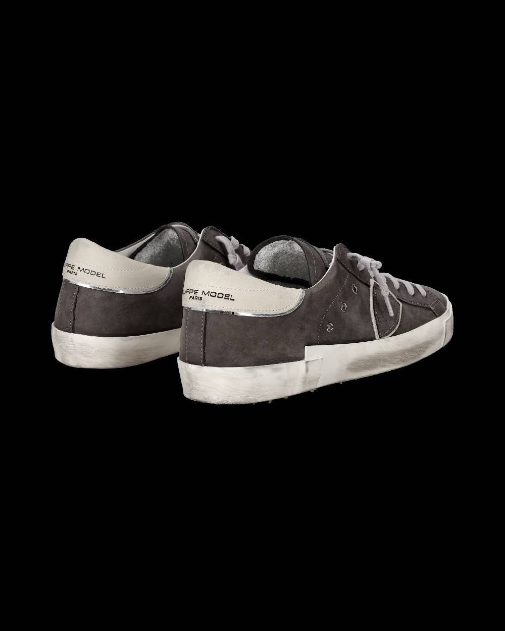 Philippe Model Sneaker Basse Paris Uomo - Antracite