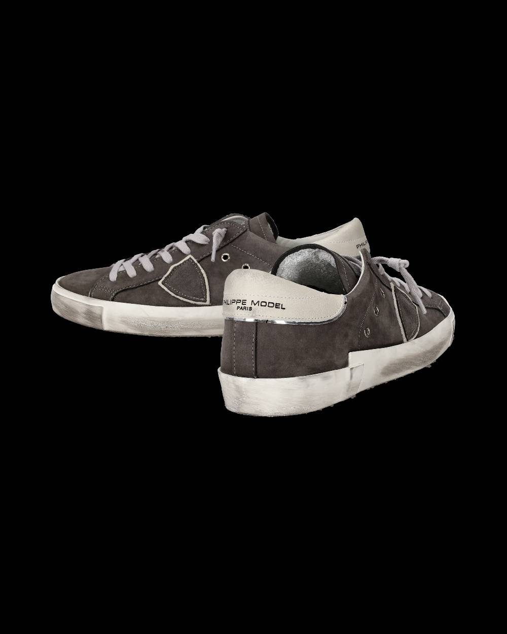 Philippe Model Sneaker Basse Paris Uomo - Antracite