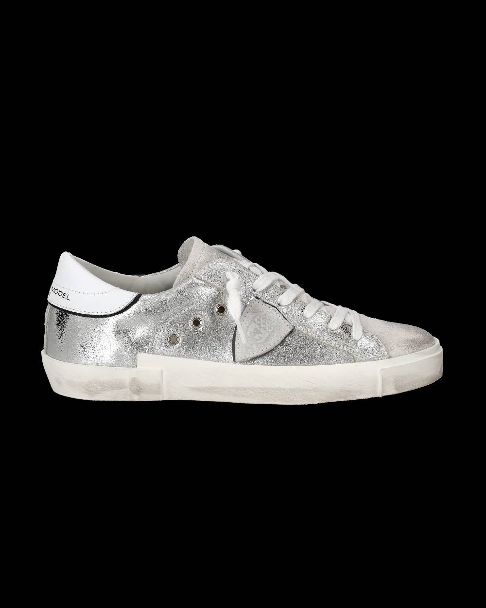 Philippe Model Sneaker Basse Prsx Donna - Argento
