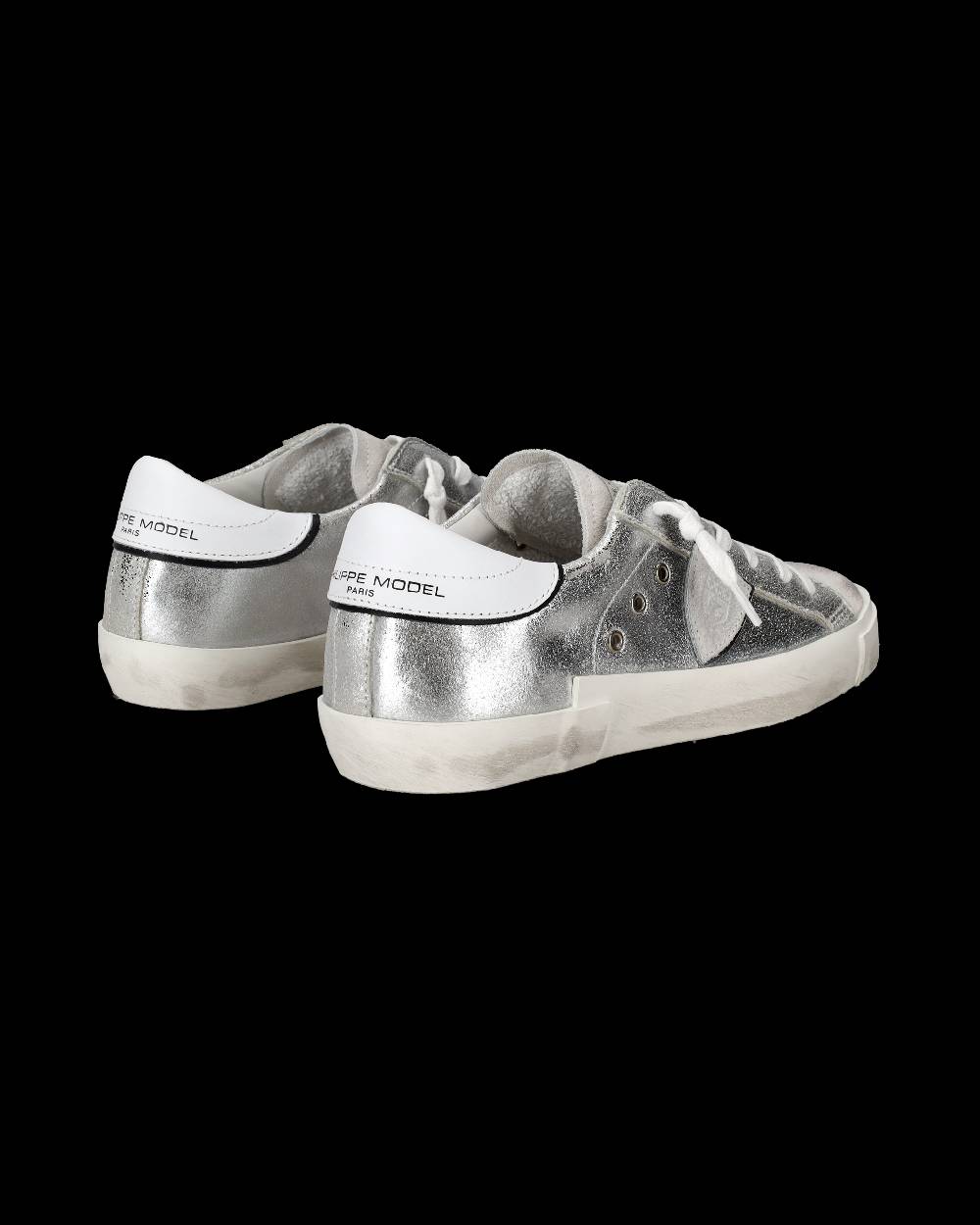 Philippe Model Sneaker Basse Prsx Donna - Argento