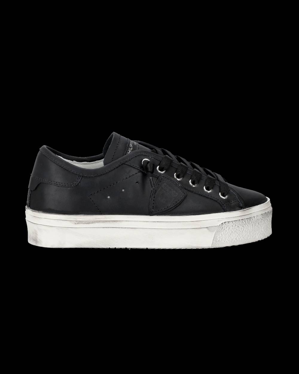 Philippe Model Sneaker Basse Prsx Haute Donna - Nero