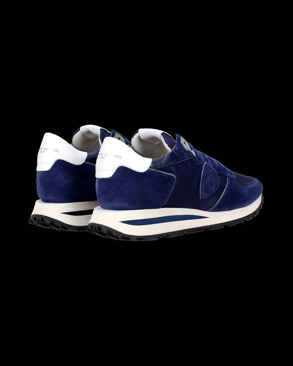 Philippe Model Sneaker Basse Tropez Haute Uomo - Blu