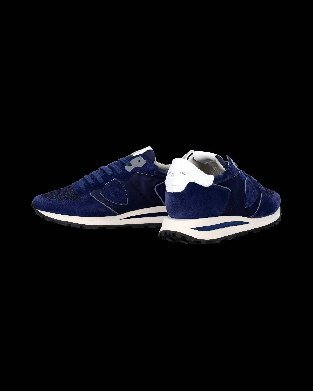 Philippe Model Sneaker Basse Tropez Haute Uomo - Blu