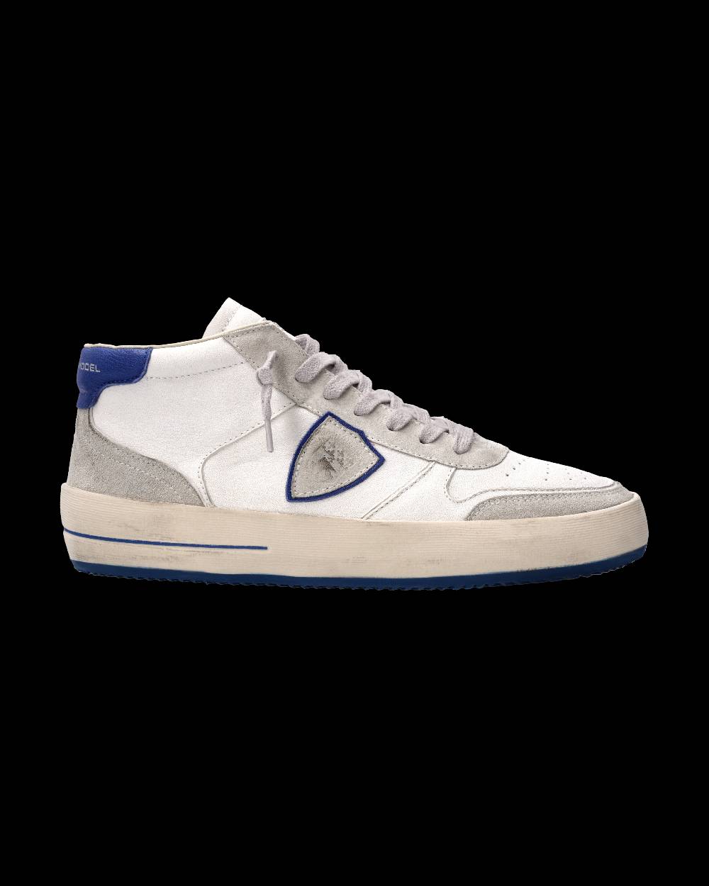 Philippe Model Sneaker Nice Uomo, Bianco E Blu