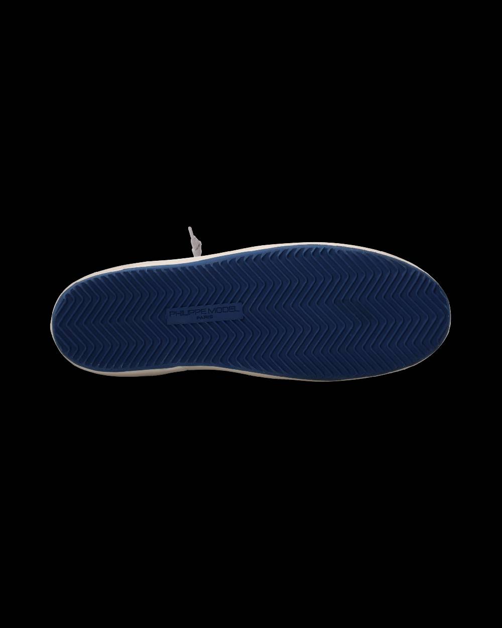 Philippe Model Sneaker Nice Uomo, Bianco E Blu