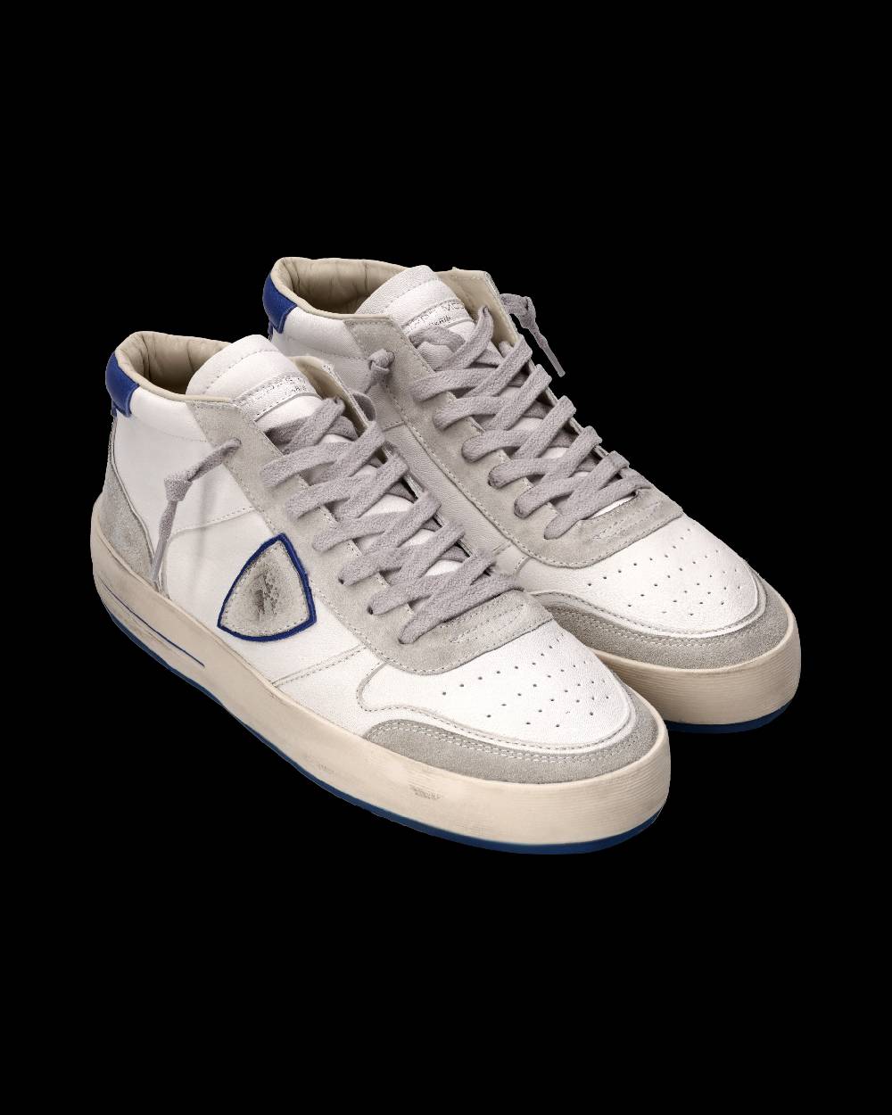 Philippe Model Sneaker Nice Uomo, Bianco e Blu