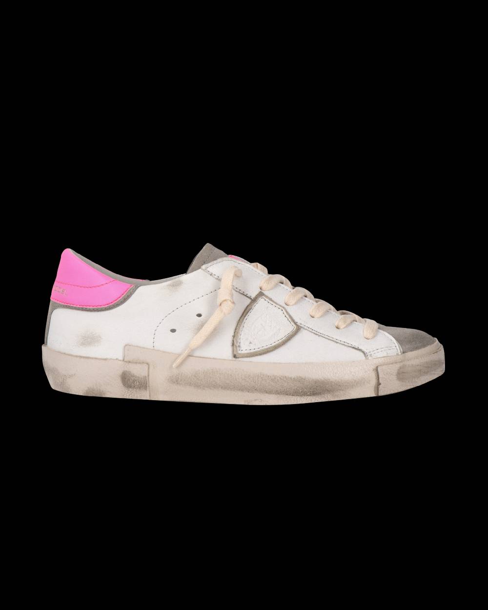 Philippe Model Sneaker Prsx Donna, Bianco E Fucsia