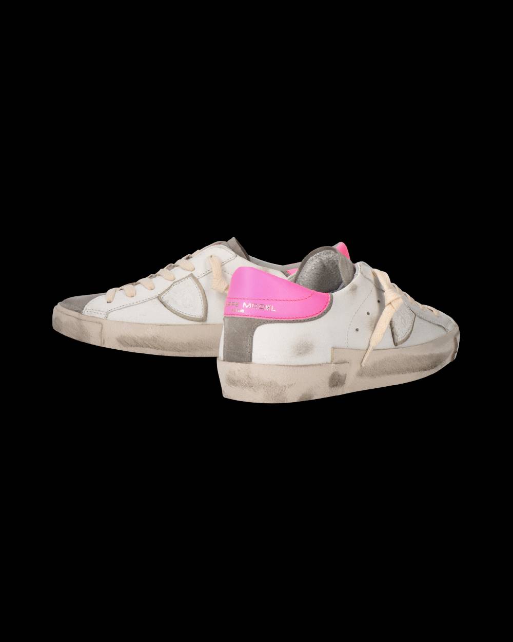 Philippe Model Sneaker Prsx Donna, Bianco E Fucsia
