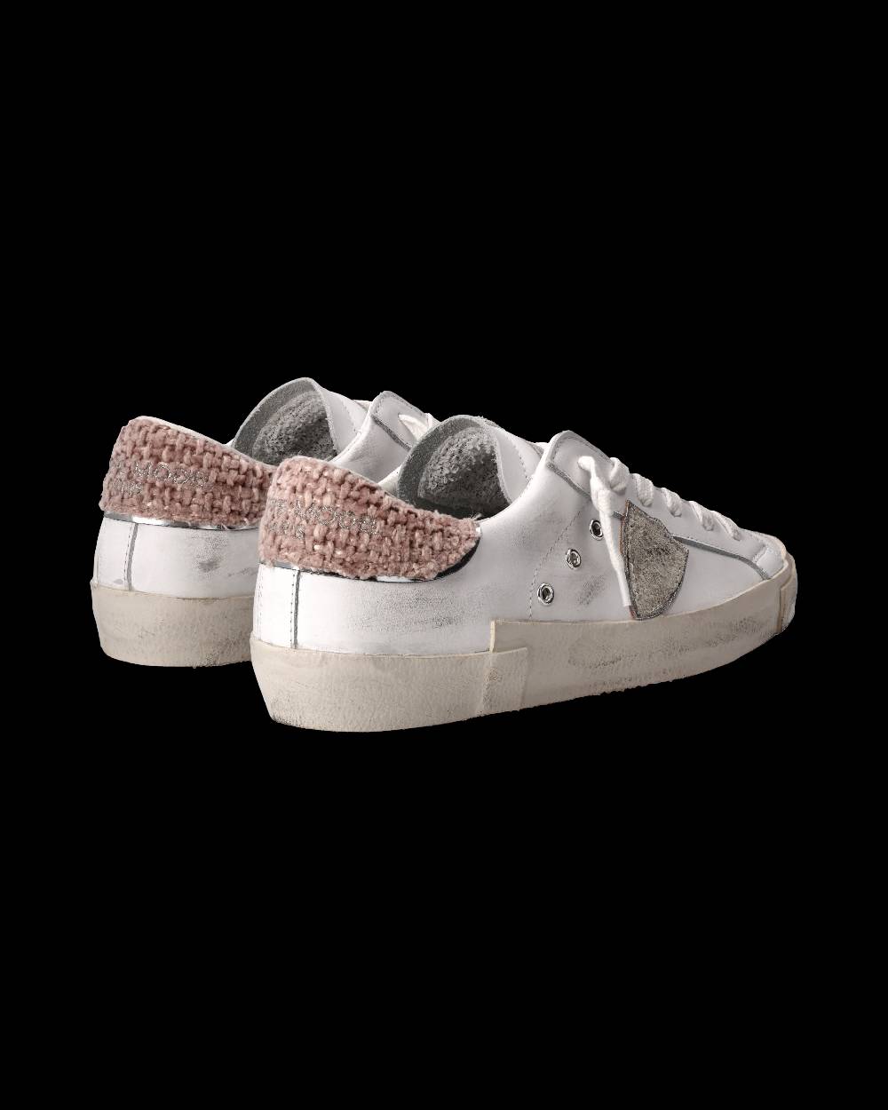 Philippe Model Sneaker Prsx Donna, Bianco E Rosa