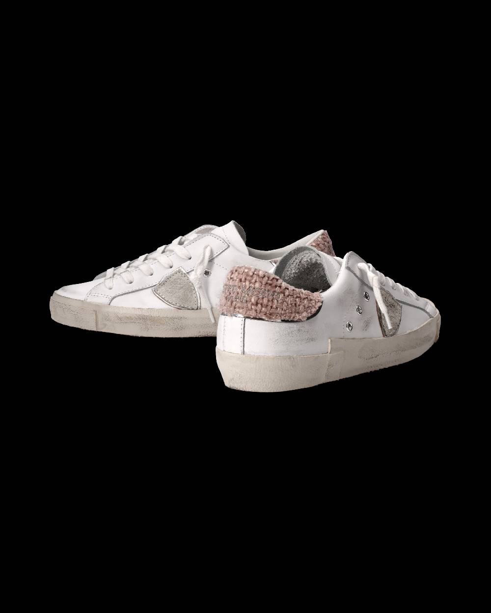 Philippe Model Sneaker Prsx Donna, Bianco E Rosa
