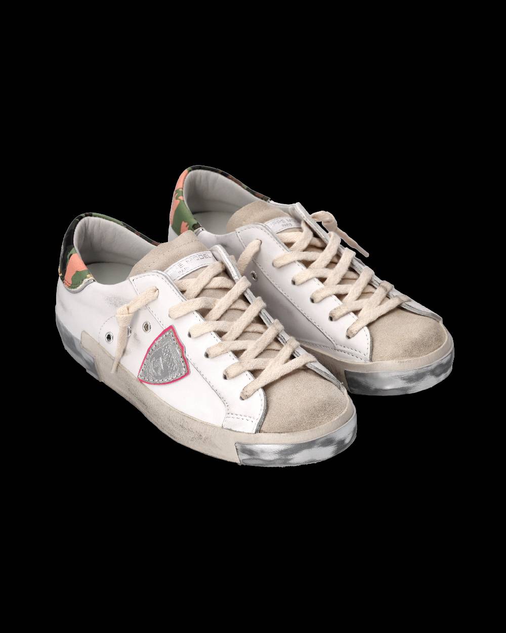 Philippe Model Sneaker Prsx Donna, Bianco e Rosa
