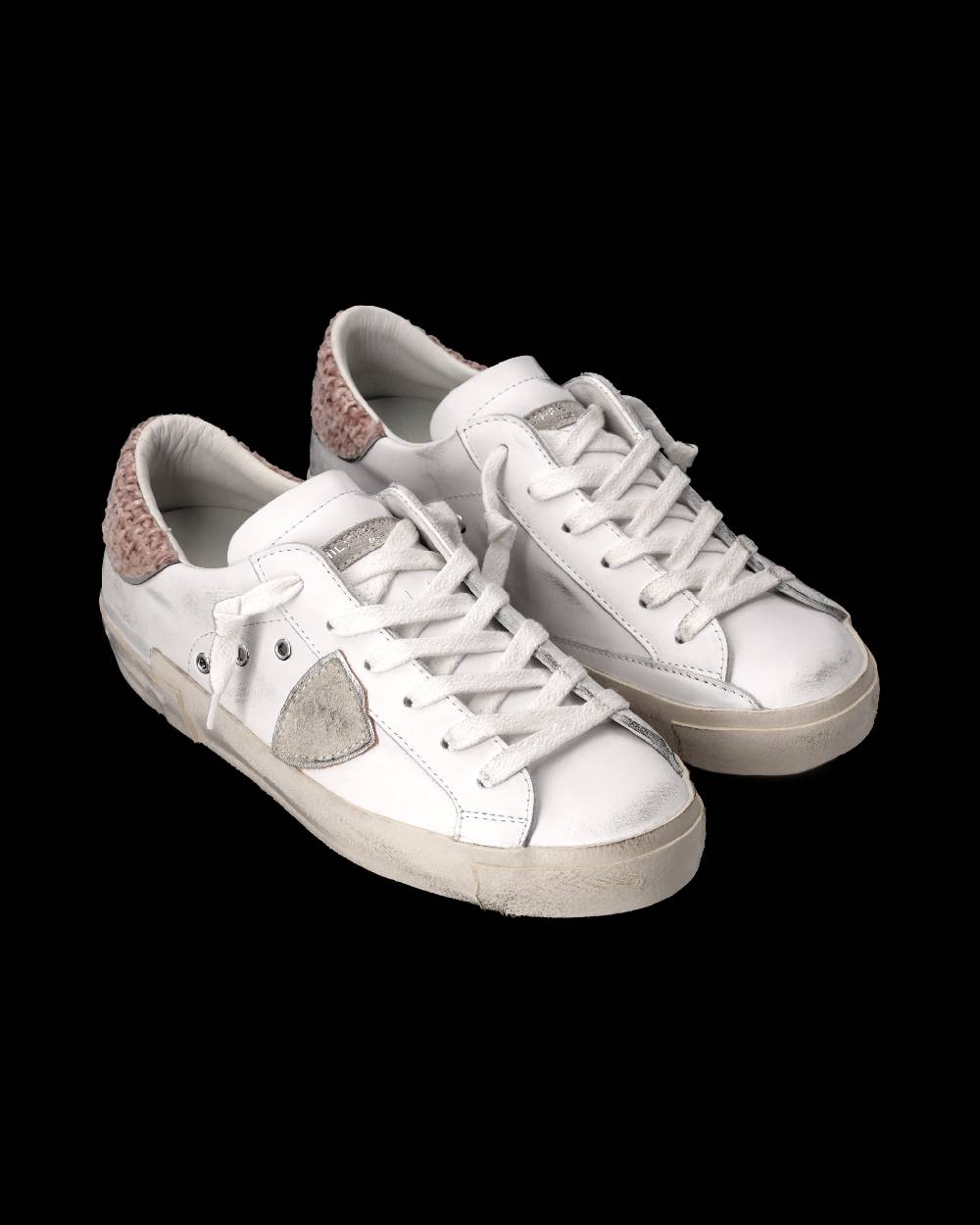 Philippe Model Sneaker Prsx Donna, Bianco e Rosa