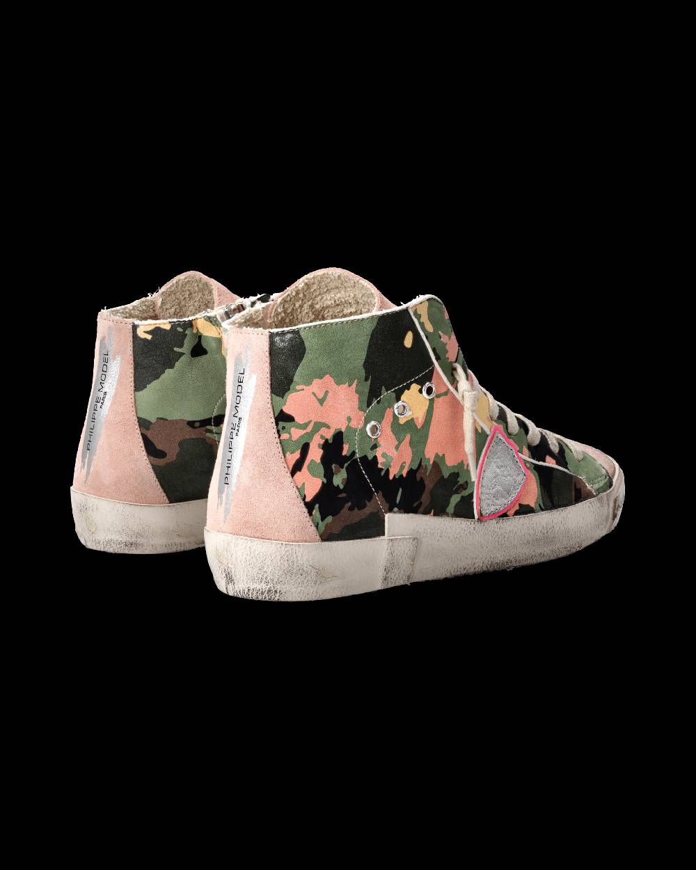 Philippe Model Sneaker Prsx Donna, Verde E Fucsia
