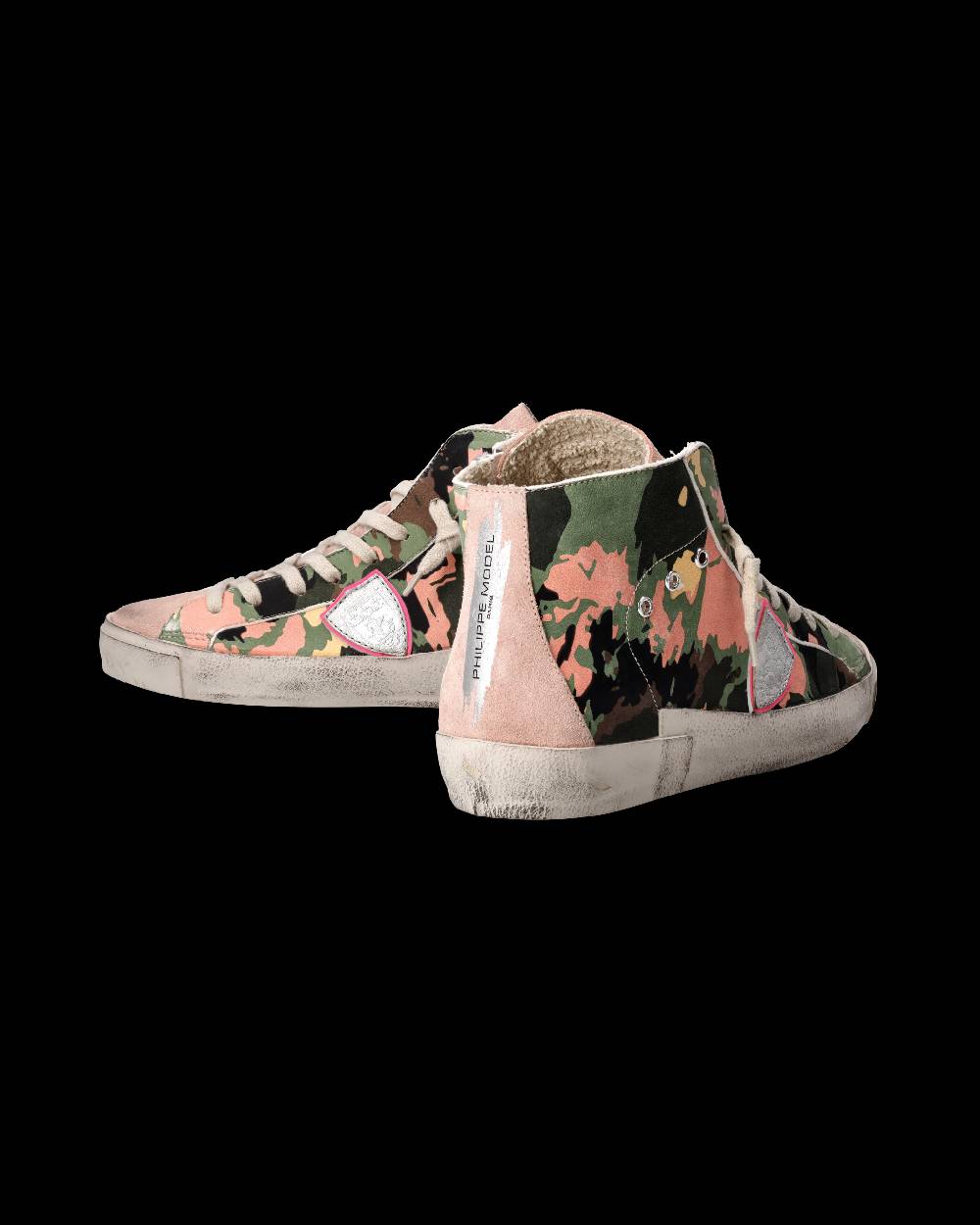 Philippe Model Sneaker Prsx Donna, Verde E Fucsia