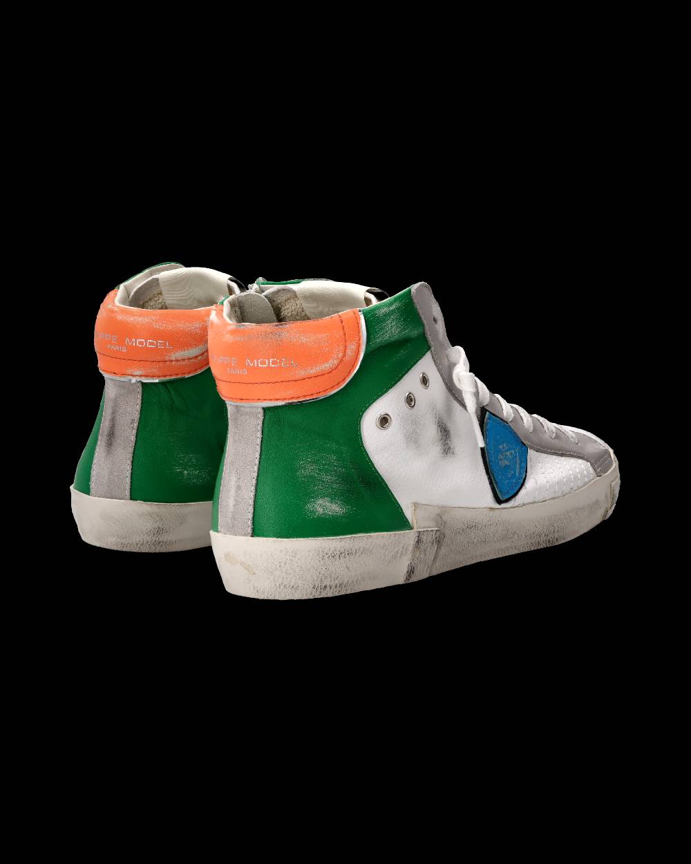 Philippe Model Sneaker Prsx Uomo, Bianco E Verde