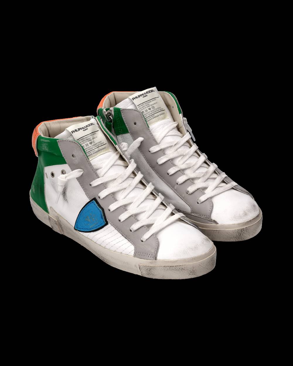 Philippe Model Sneaker Prsx Uomo, Bianco e Verde