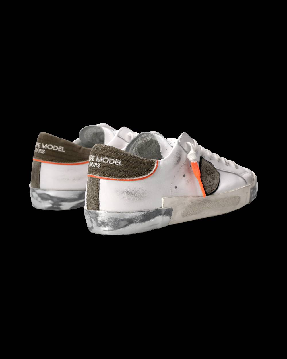 Philippe Model Sneaker Prsx Uomo, Bianco Verde