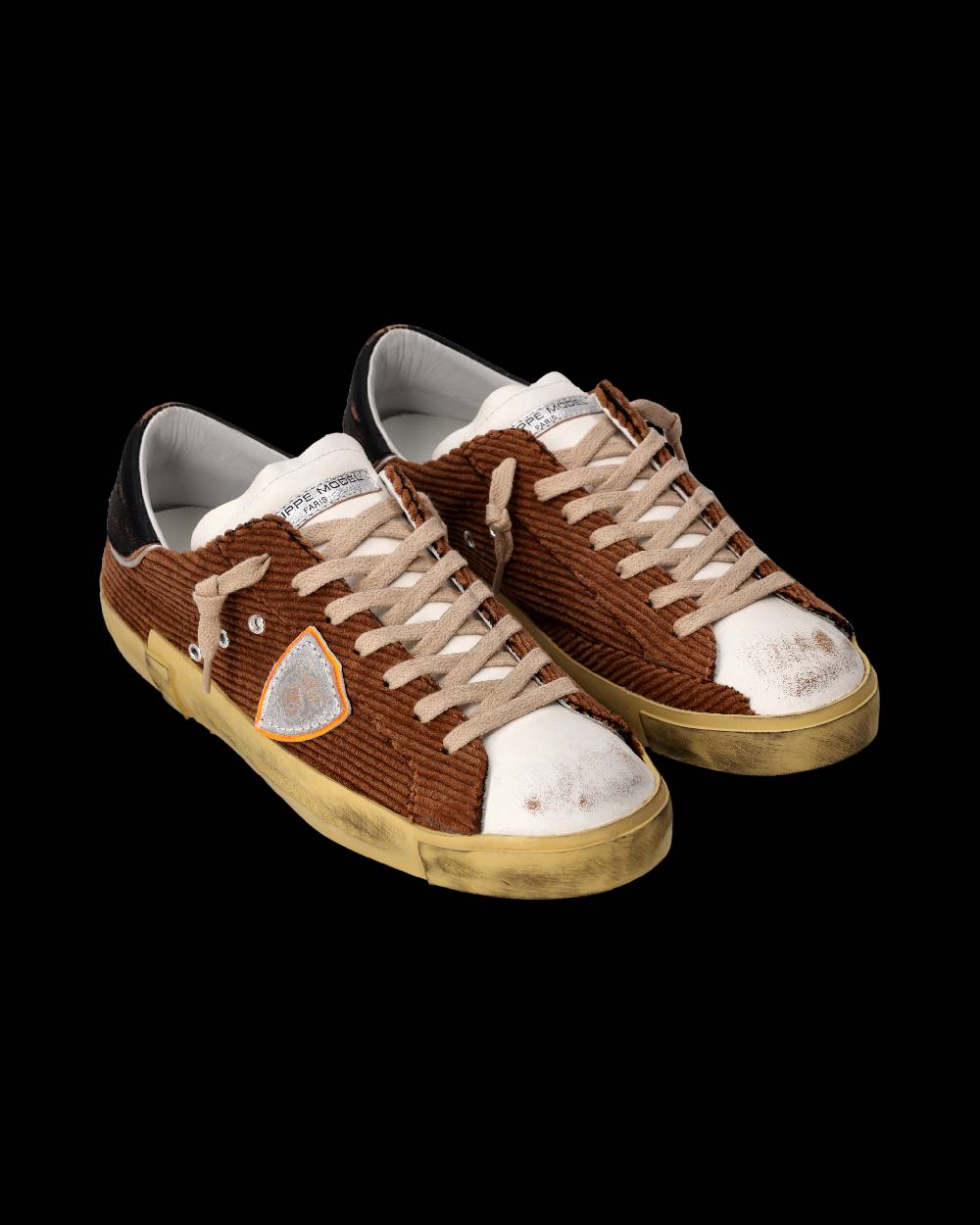 Philippe Model Sneaker Prsx Uomo, Cognac