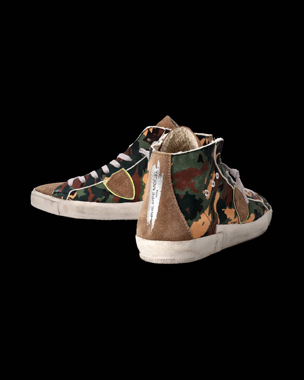Philippe Model Sneaker Prsx Uomo, Verde E Beige