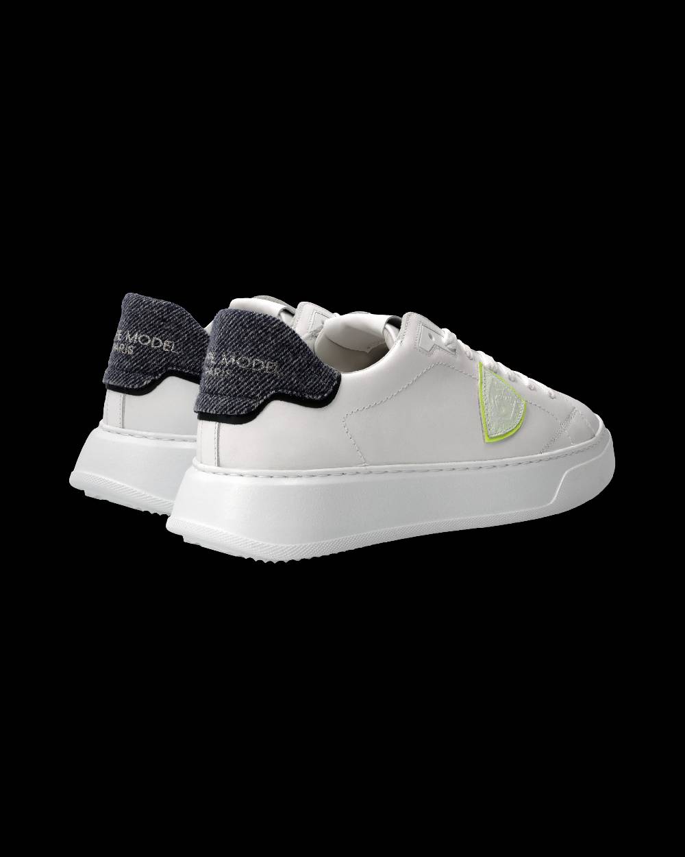 Philippe Model Sneaker Temple Uomo, Bianco E Blu