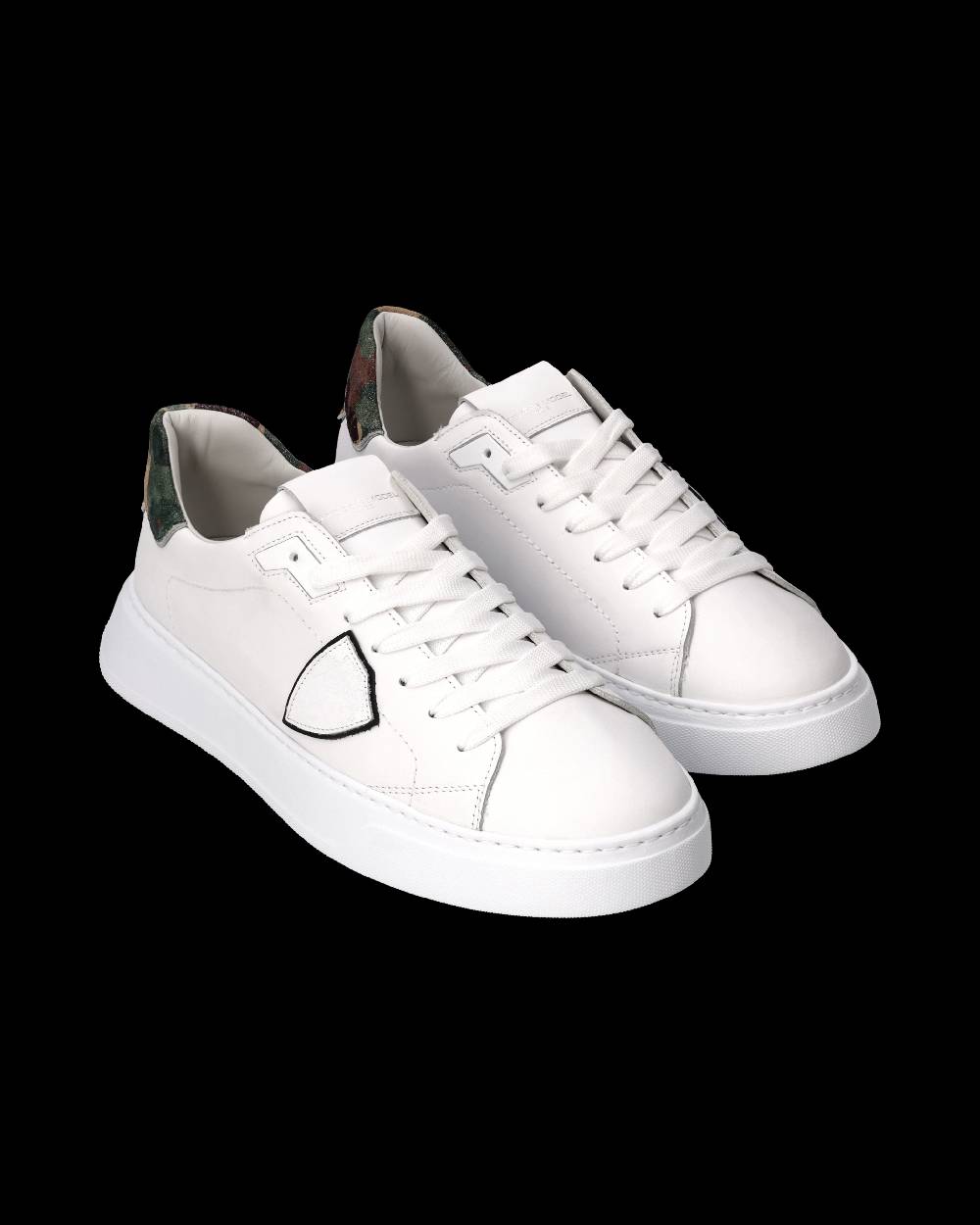 Philippe Model Sneaker Temple Uomo, Bianco e Nero