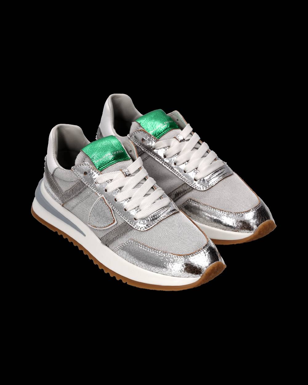 Philippe Model Sneaker Tropez 2.1 Donna, Argento